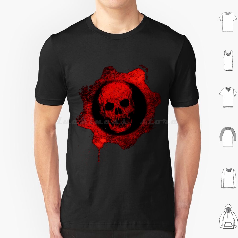 Retro Gaming Logo - Camiseta con Logo de talla grande,