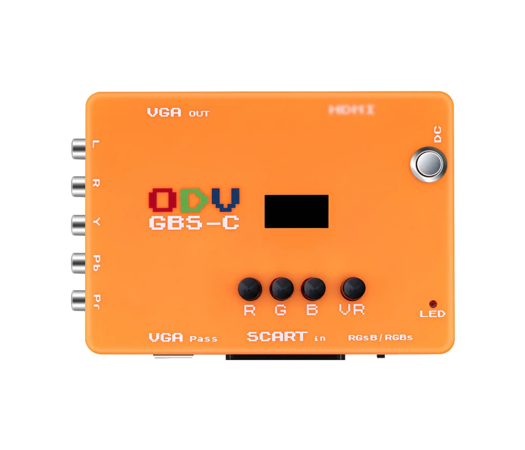 Retro Gaming Years - Mcbazel ODV-GBS-C componente VGA/Scart a VGA/HDMI