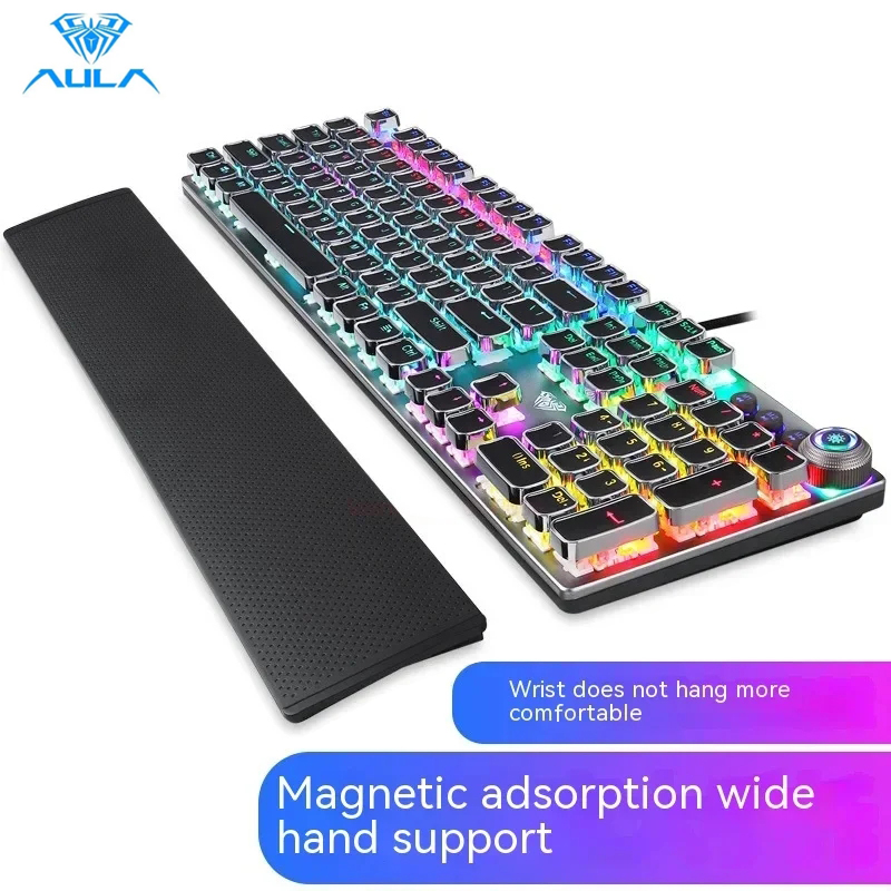 Retro Gaming Uk - AULA F2088 Teclado mecánico para jugadores