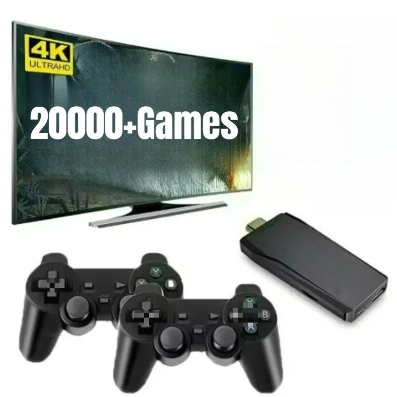 Retro Gaming Mister - Consola de Videojuegos Retro 4K, Stick