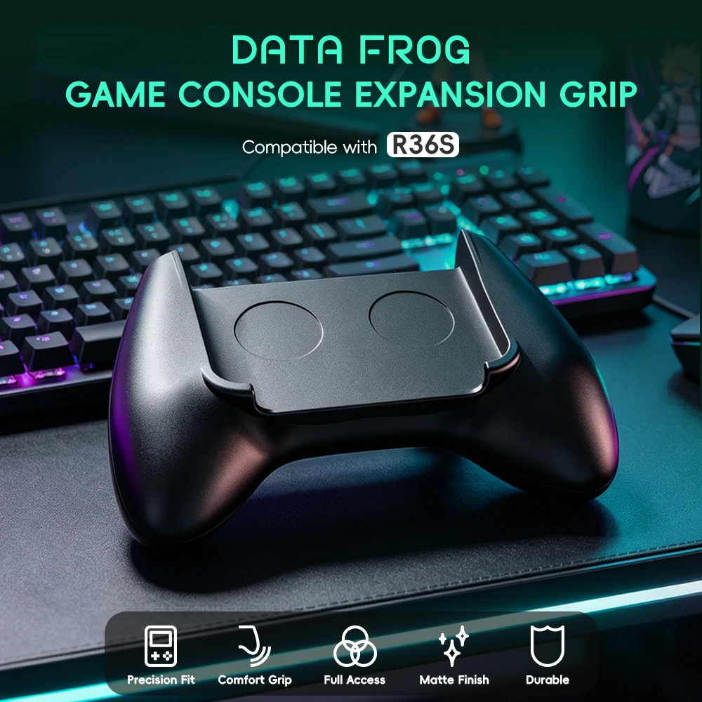 Retro Gaming R36S - Soporte ergonómico para juegos Data Frog