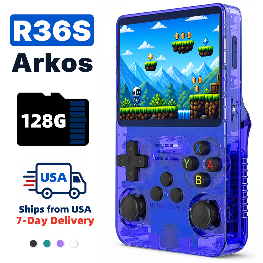 Retro Gaming R36S - Consola de Juegos Retro Portátil 2026,