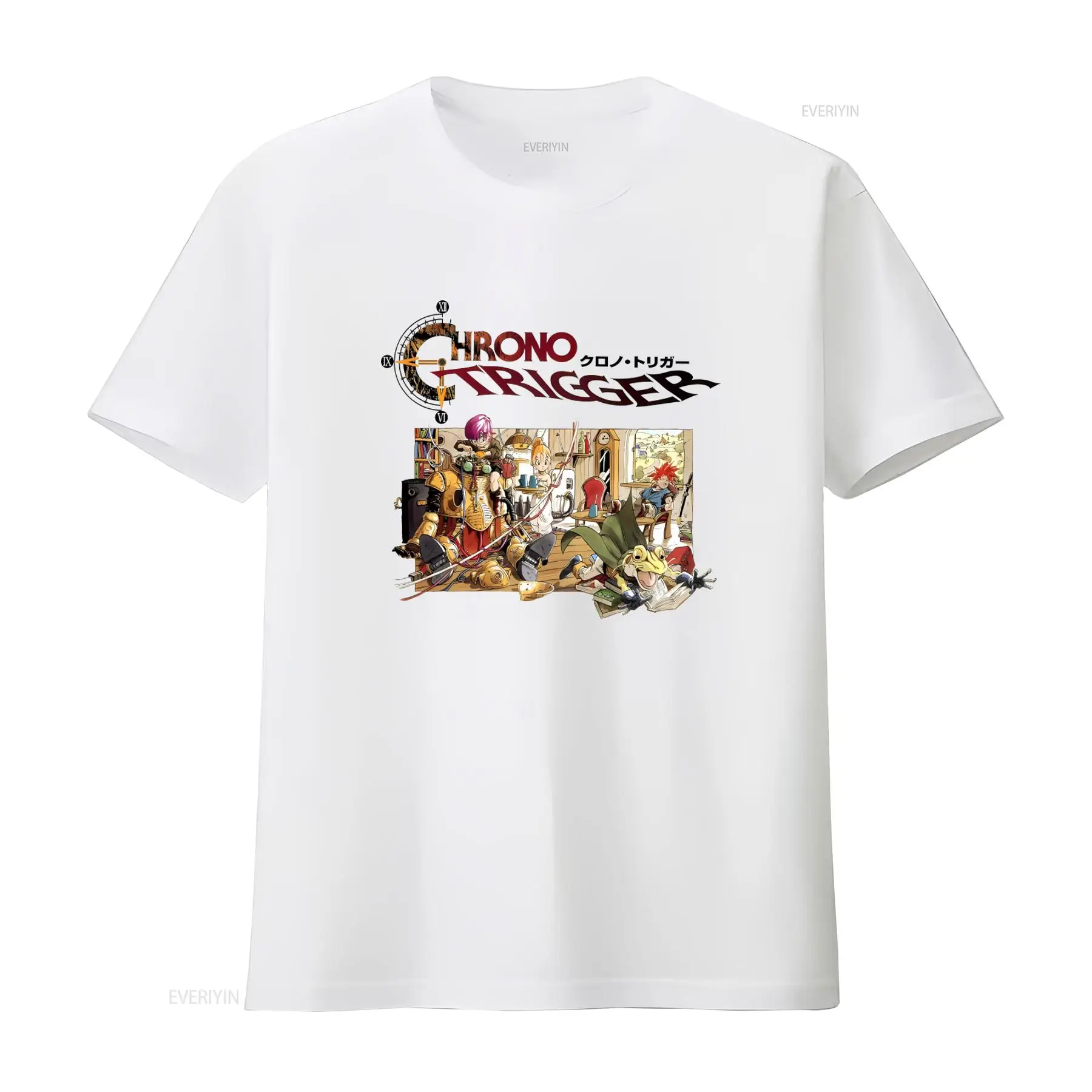 Retro Gaming Logo - Camiseta con logotipo del videojuego Chrono