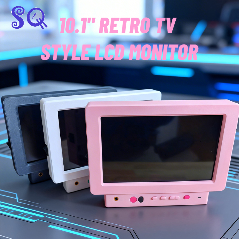 Retro Gaming Years - Monitor LCD de 10.1 Pulgadas Estilo