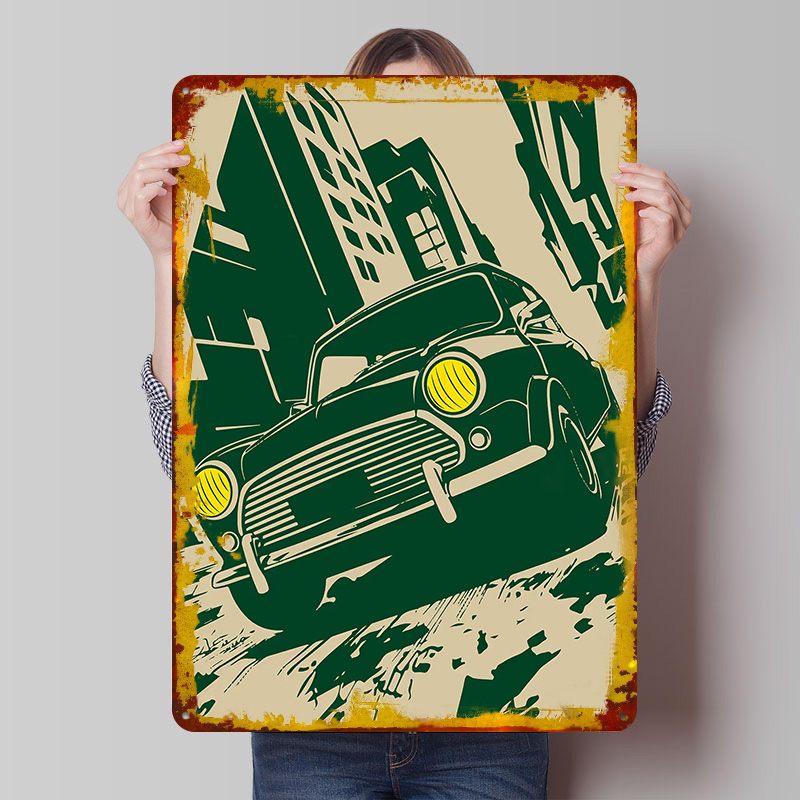 Retro Gaming Uk - Letrero Metálico Retro Personalizado con Diseño