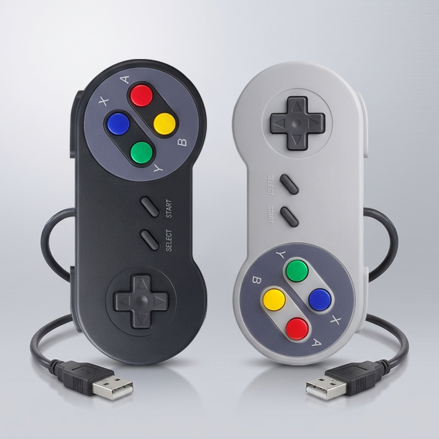 Retro Gaming Raspberry Pi 5 - Mando de Juego USB, Joystick Retro