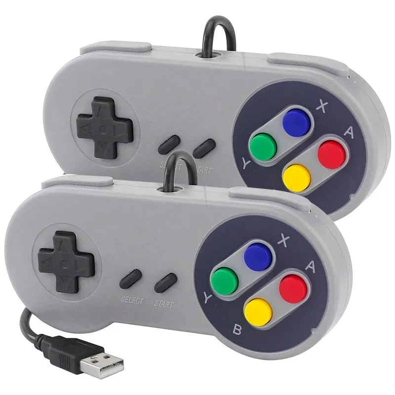 Retro Gaming Raspberry Pi 5 - Mando USB Retro para juegos, mando