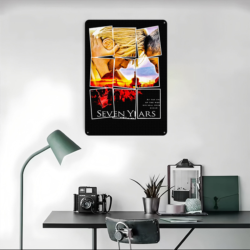 Placa de Metal con Diseño de S - Retro Gaming Years reseña y precio