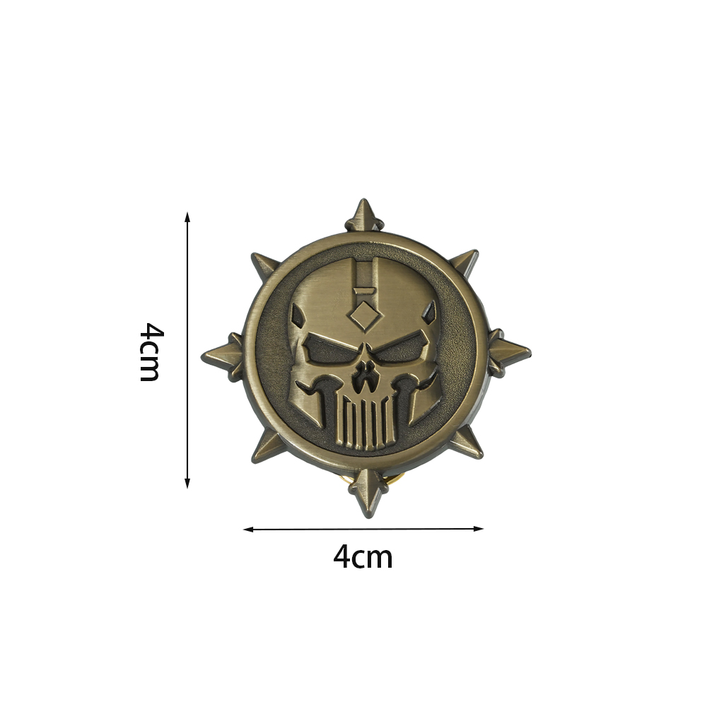Warhammer 40.000 Logo insignia - Retro Gaming Logo reseña y precio