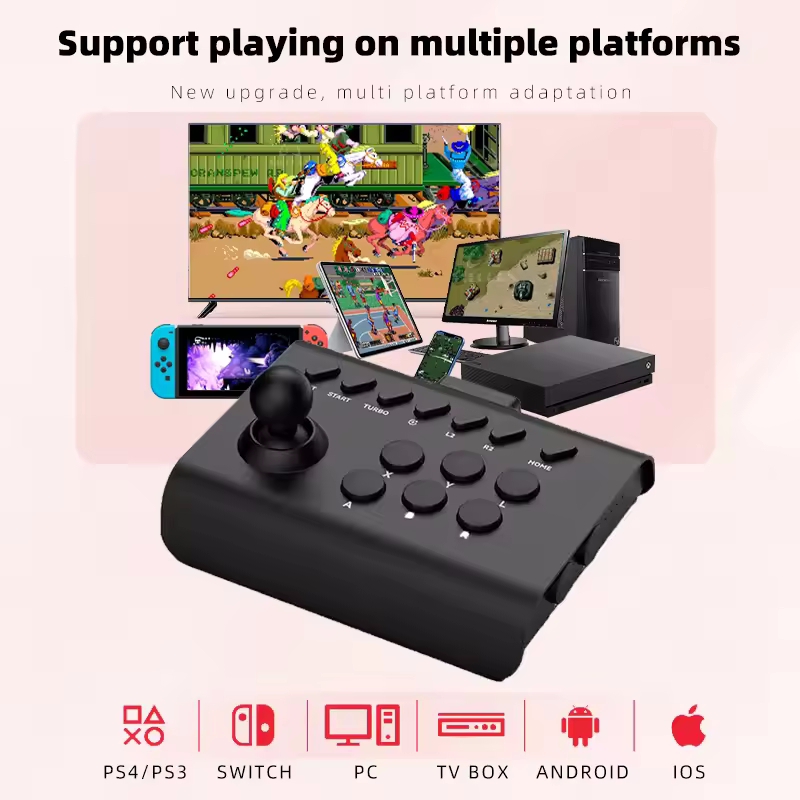 Mando Arcade con Bluetooth par - Retro Gaming Ps3 reseña y precio