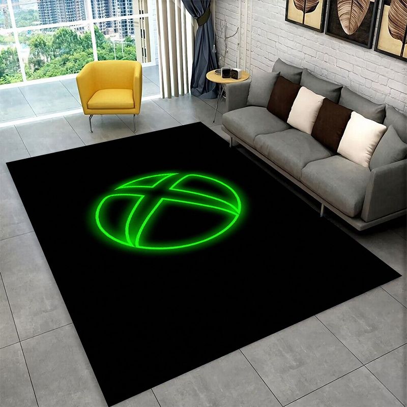 Alfombra retro con logotipo de - Retro Gaming Logo reseña y precio