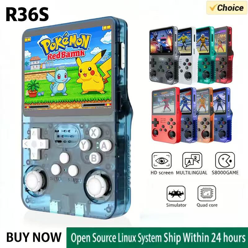 Consola de Juegos Portátil R36 - Retro Gaming R36S reseña y precio