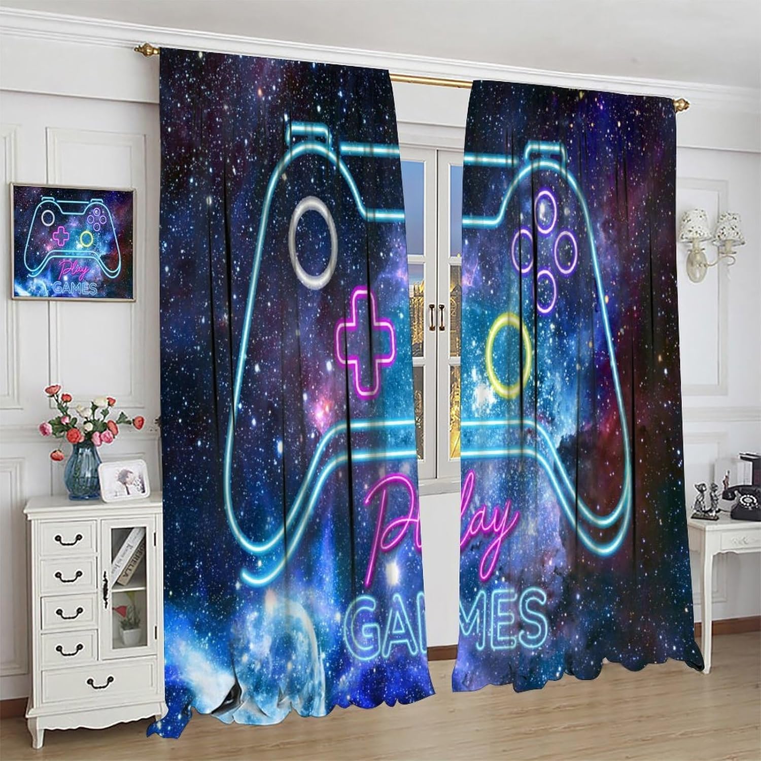 Cortinas Opacas de Videojuegos - Retro Gaming Cafe reseña y precio