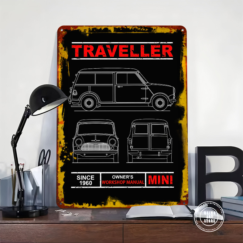 Póster con diseño de coche bri - Retro Gaming Uk reseña y precio
