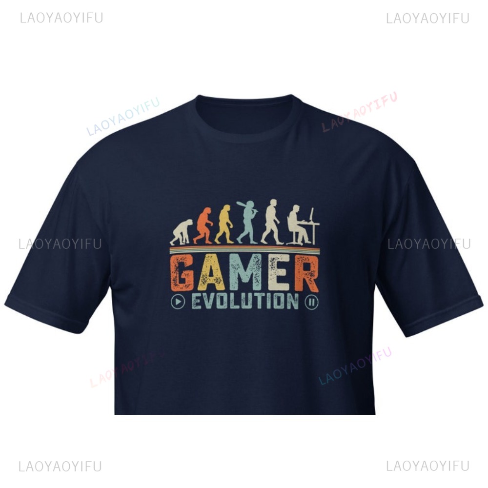 Camiseta Gamer Evolution, cami - Retro Gaming Gift Ideas reseña y precio