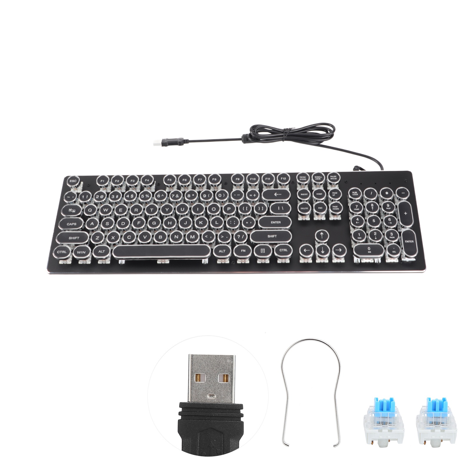 Teclado Mecánico para Juegos c - Retro Gaming Uk reseña y precio