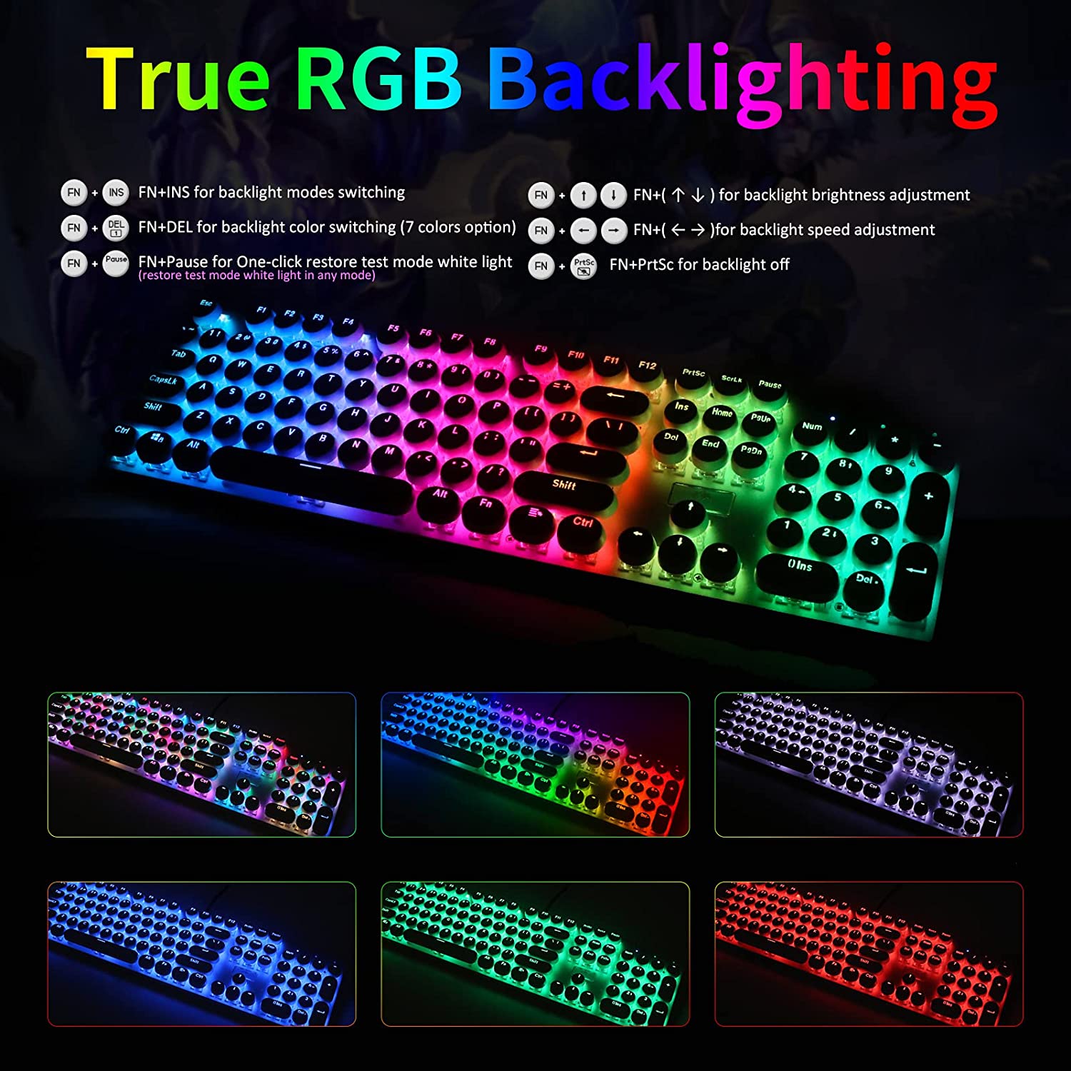 Teclado Mecánico USB con Cable - Retro Gaming Uk reseña y precio