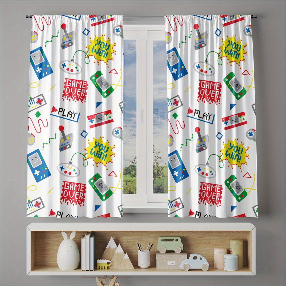 Cortinas Vibrantes de Videojue - Retro Gaming Cafe reseña y precio