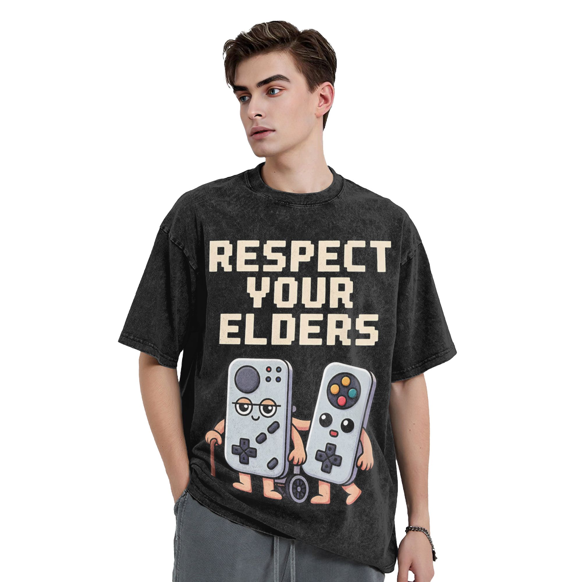 Respeta a tus mayores, camiset - Retro Gaming Gift Ideas reseña y precio