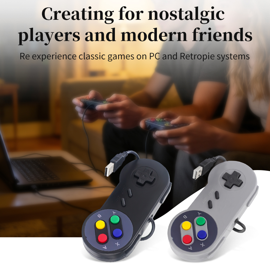 Mando de Juego USB Plug and Pl - Retro Gaming Raspberry Pi 5 reseña y precio